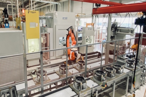 中科煜宸差速器殼體齒輪自動(dòng)化激光焊接生產(chǎn)線助力汽車智能化、輕量化制造